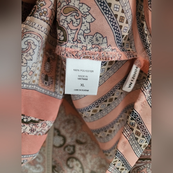 NWT - New York and Company Bohemian Style Blouse - Picture 5 of 5